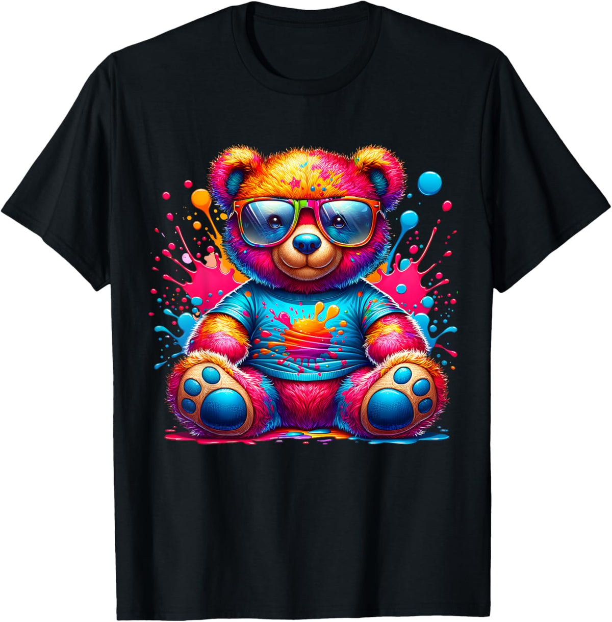 Colorful Teddy Bear T-Shirt