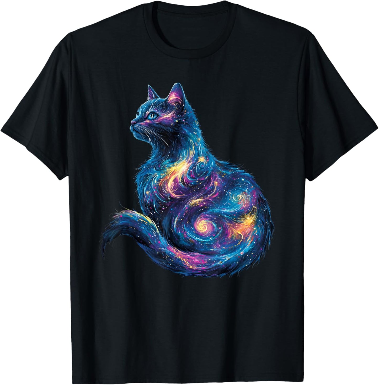 Space Galaxy Cat T-Shirt