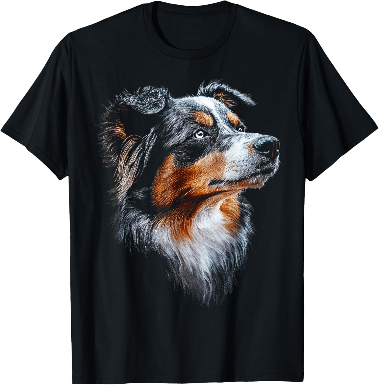 Australian Shepherd Dog Pet Artwork Australian Shepherd T-Shirt