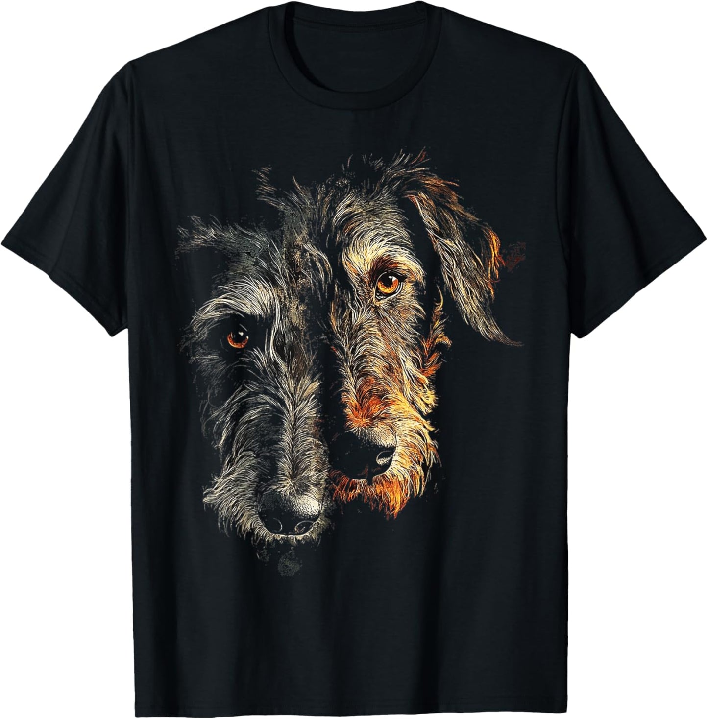 Irish Wolfhound Dog Graphic Pet Illustration Irish Wolfhound T-Shirt