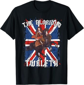 Glorious Twelfth King William of Orange kids shirt Orangemen T-Shirt