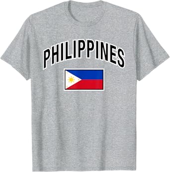 Philippines Flag Proud Filipino T-Shirt