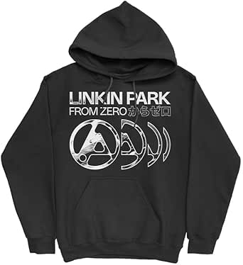 Linkin Park Unisex-Adult Zero Official Merch Slide Hoodie