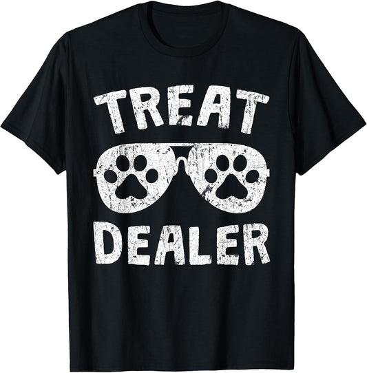 Dog Treat Dealer Funny Humor Dog Owner Dog Treats Dog Lover T-Shirt