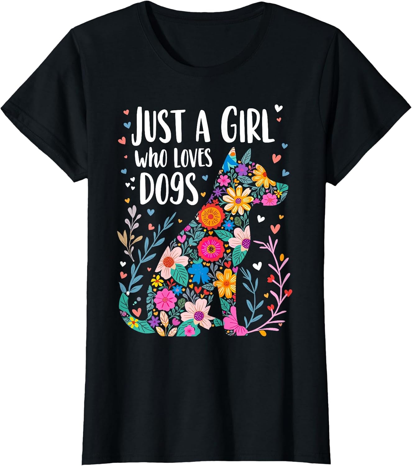 Dog Just A Girl Who Loves Dogs T-Shirt