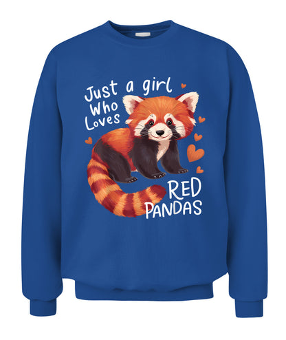 Just a Girl Who Loves Red Pandas T-Shirt