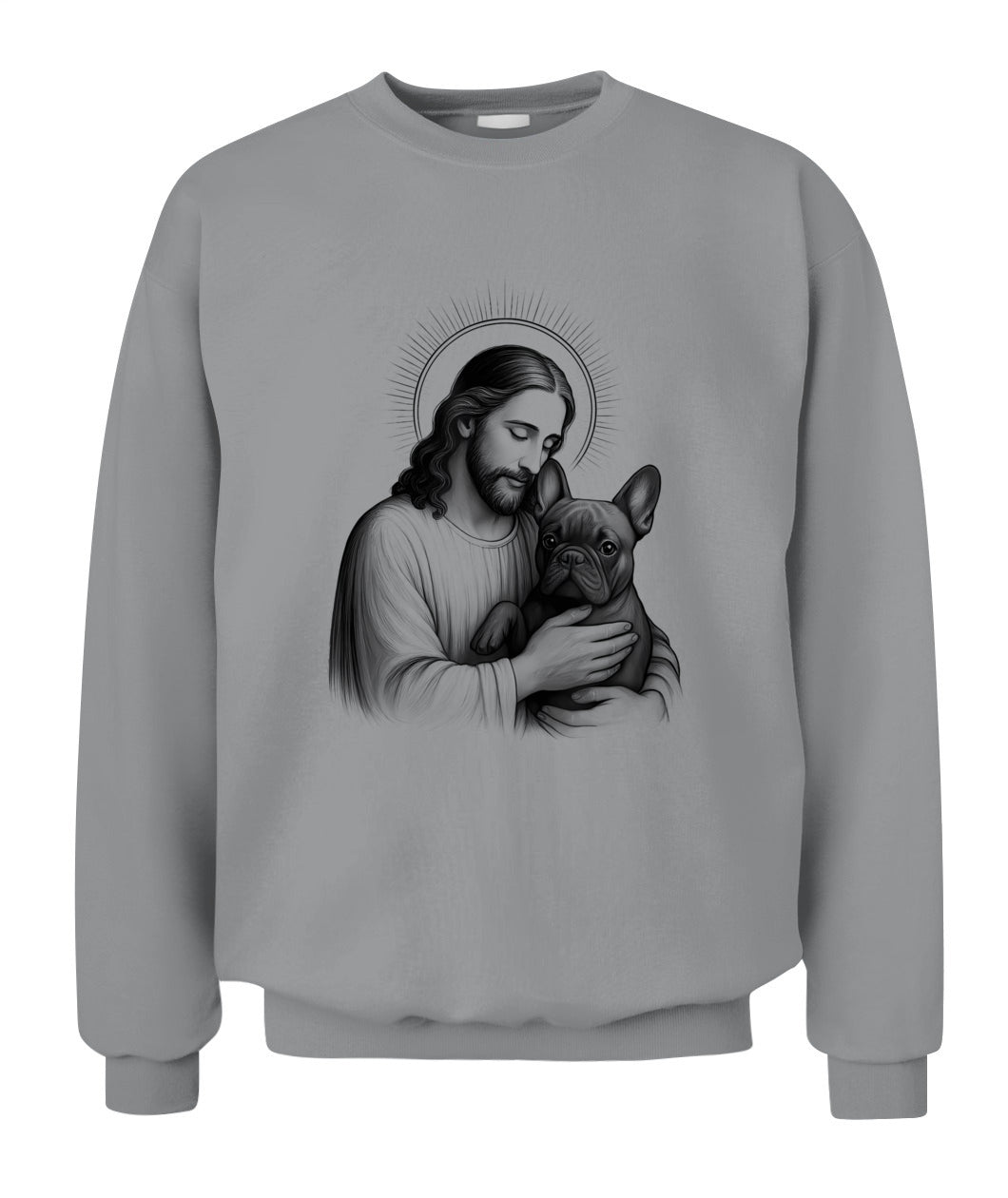 Jesus & French Bulldog Lover Christian Frenchie Dog Mom T-Shirt