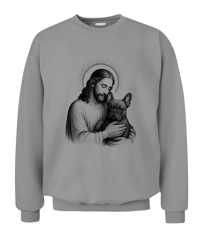 Jesus & French Bulldog Lover Christian Frenchie Dog Mom T-Shirt