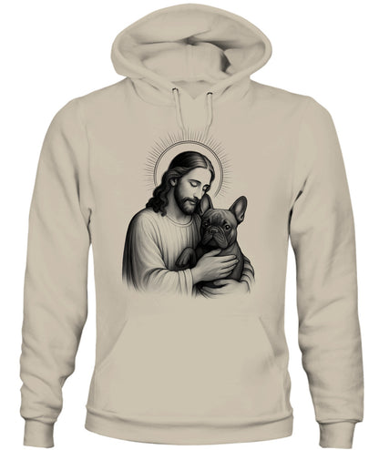 Jesus & French Bulldog Lover Christian Frenchie Dog Mom T-Shirt