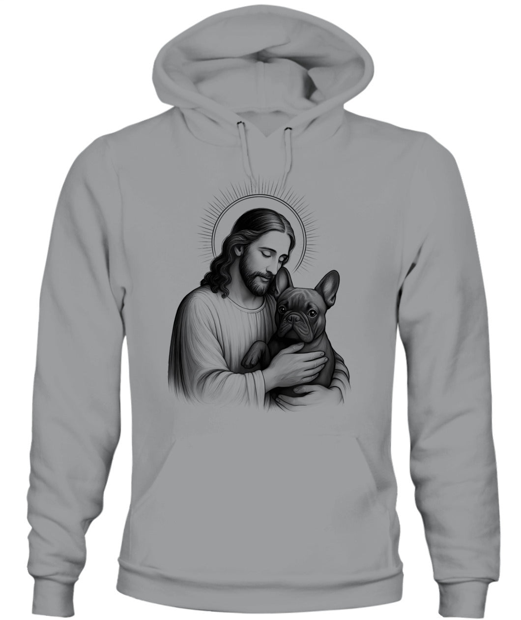Jesus & French Bulldog Lover Christian Frenchie Dog Mom T-Shirt