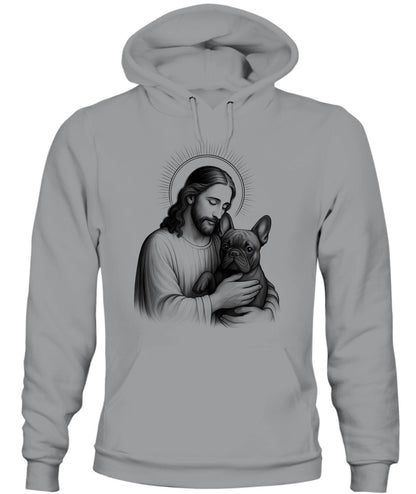 Jesus & French Bulldog Lover Christian Frenchie Dog Mom T-Shirt