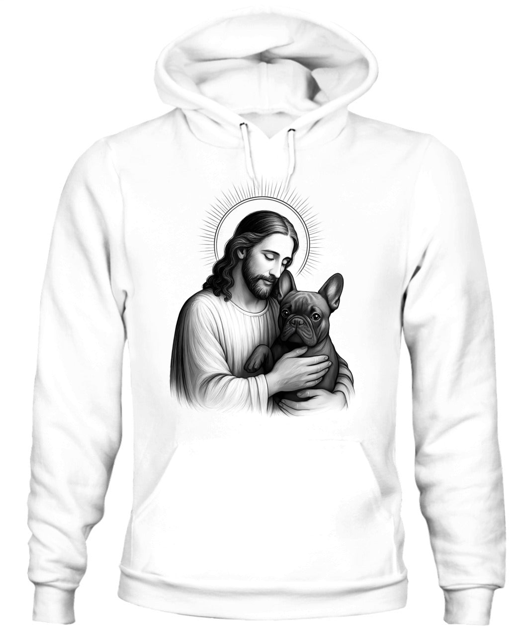 Jesus & French Bulldog Lover Christian Frenchie Dog Mom T-Shirt