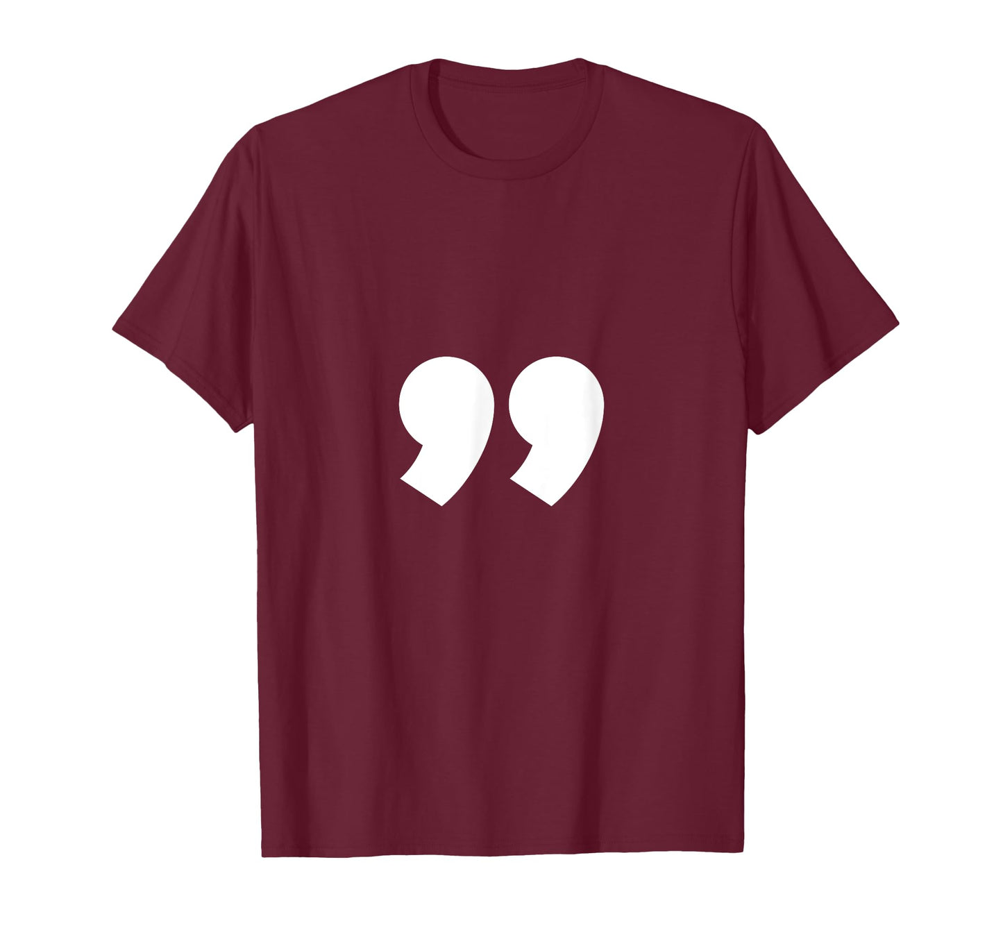 Alphabet Punctuation Quotation Mark T-Shirt T-Shirt
