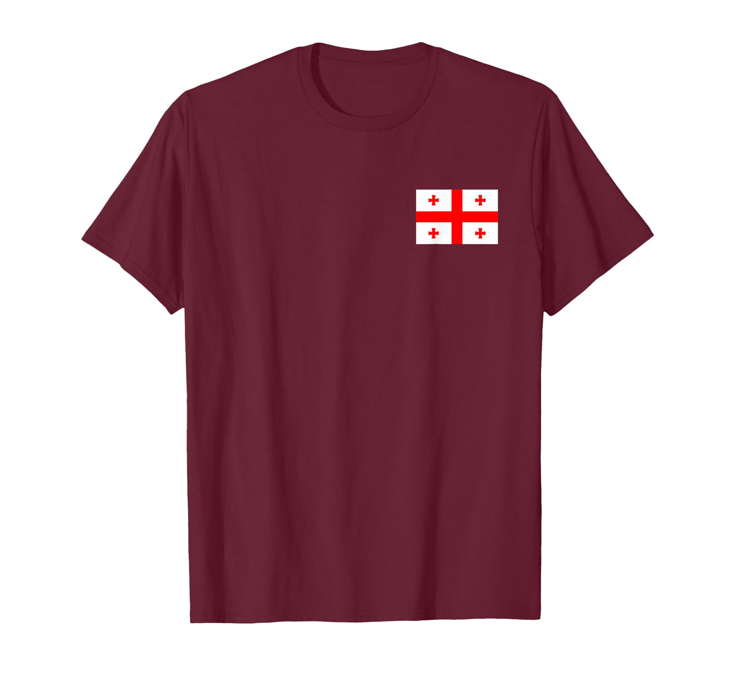 GEORGIA NATIONAL FLAG COUNTRY TBILISI COAT OF ARMS T-Shirt