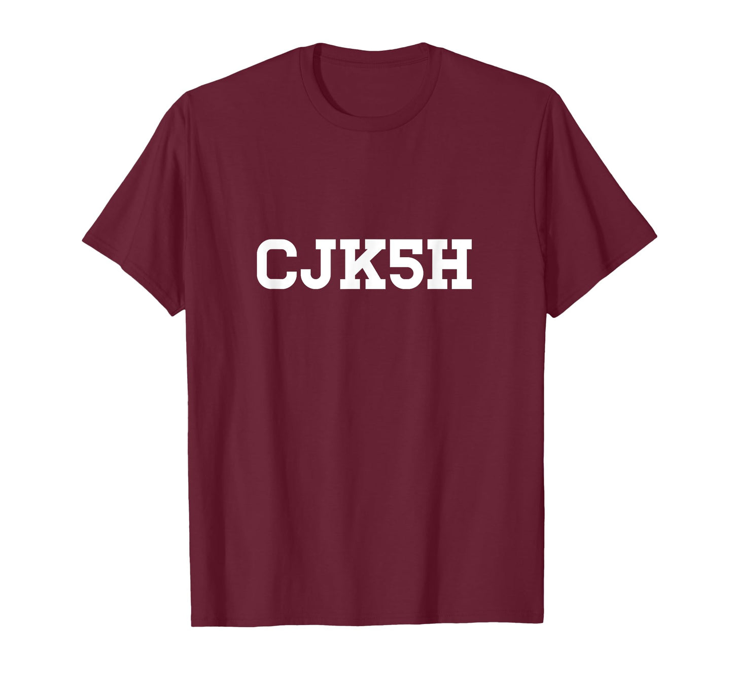 CJK5H funny CFB fan design T-Shirt