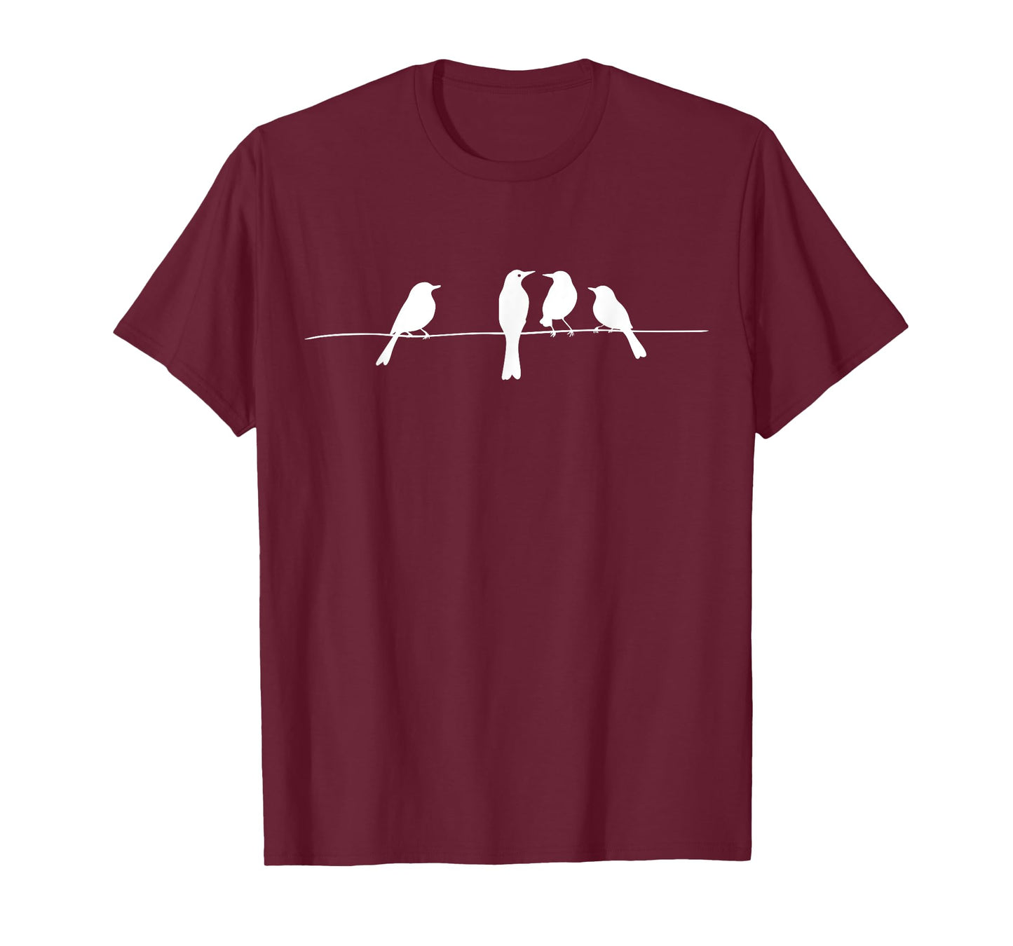 Birds on Wire for Bird Lovers Animal Outfit with Bird T-Shirt