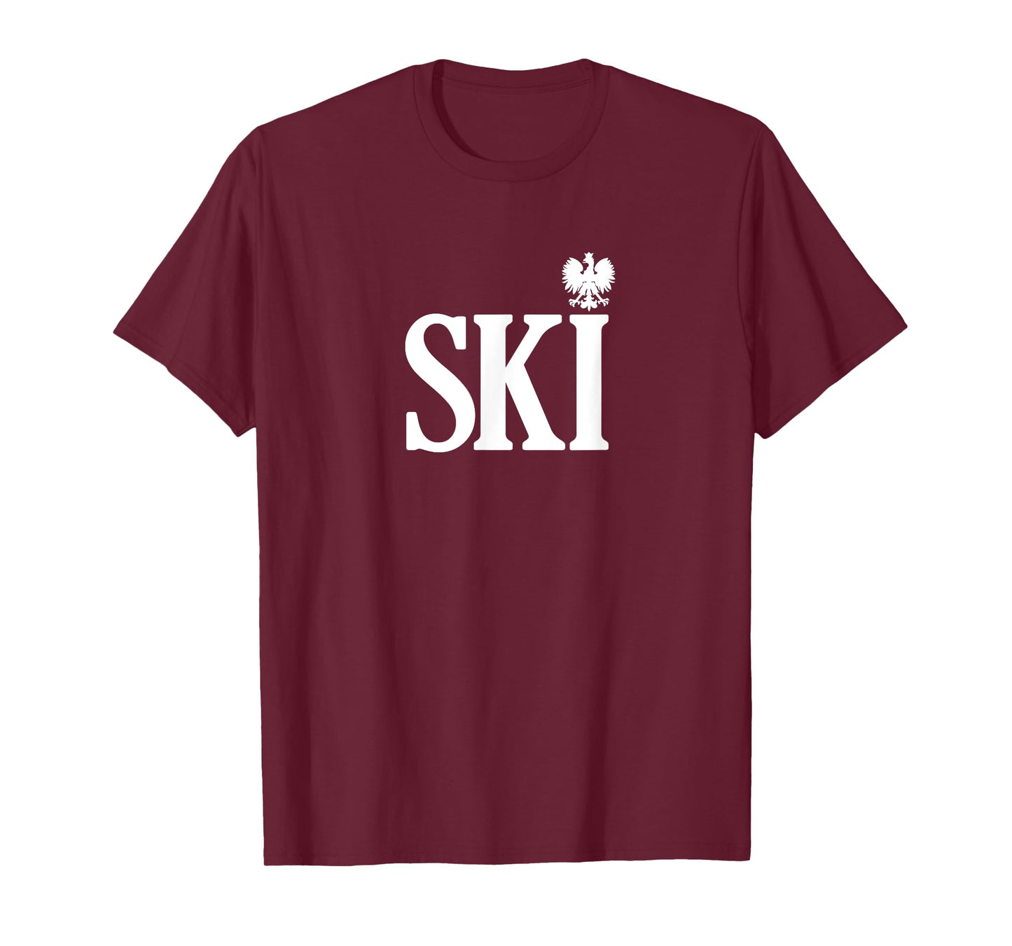 SKI Polish Surnames Ending Polish Eagle Dyngus Day T-Shirt