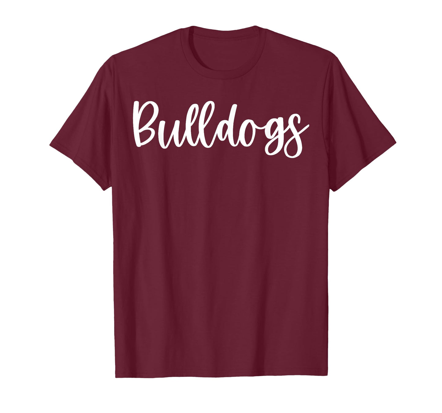 Bulldogs School Spirit Team Mascot Game Night T-Shirt