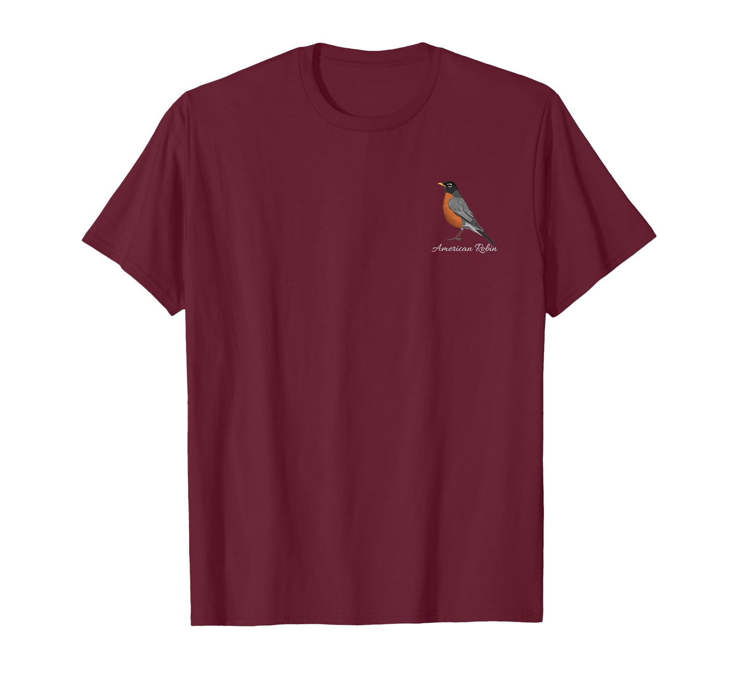 American Robin Bird Birder Birdwatcher Birding Biologist T-Shirt
