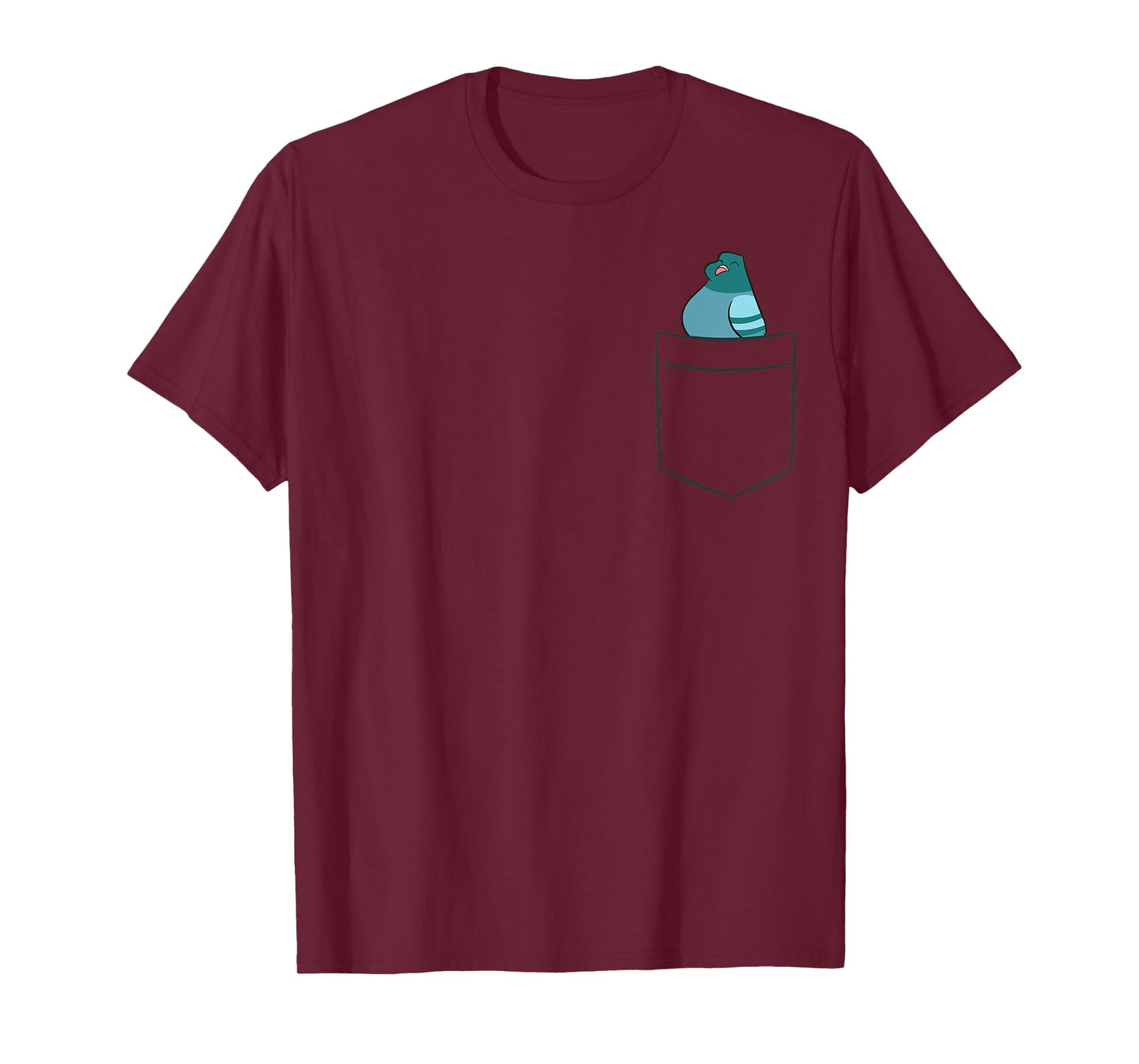 Pigeon In A Pocket Cute Pigeon Bird T-Shirt