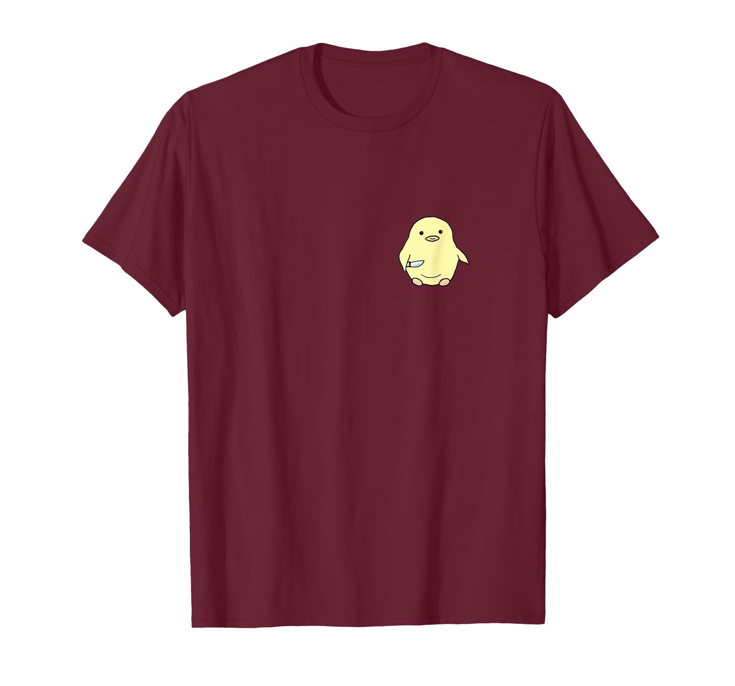 Chick - Chicken with Knife Funny T-Shirt