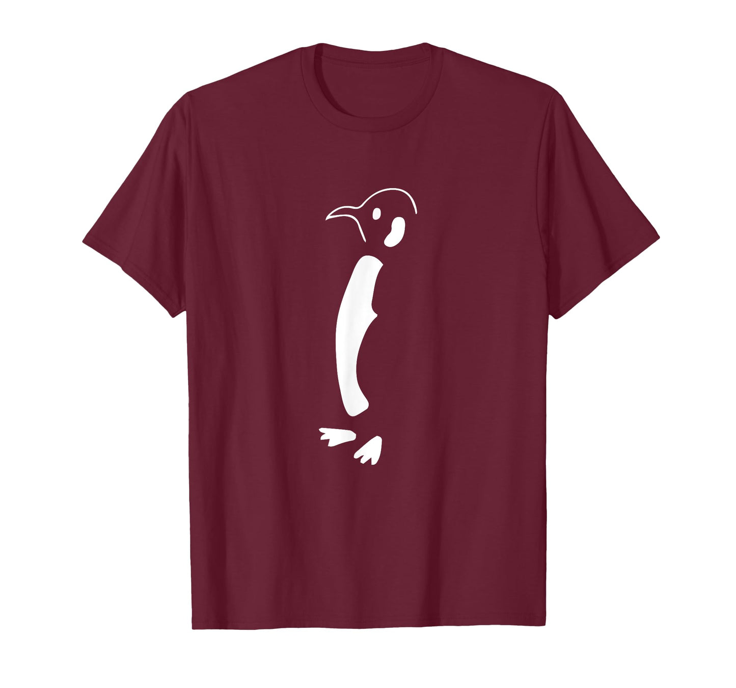 Penguin Silhouette Winter T-Shirt T-Shirt