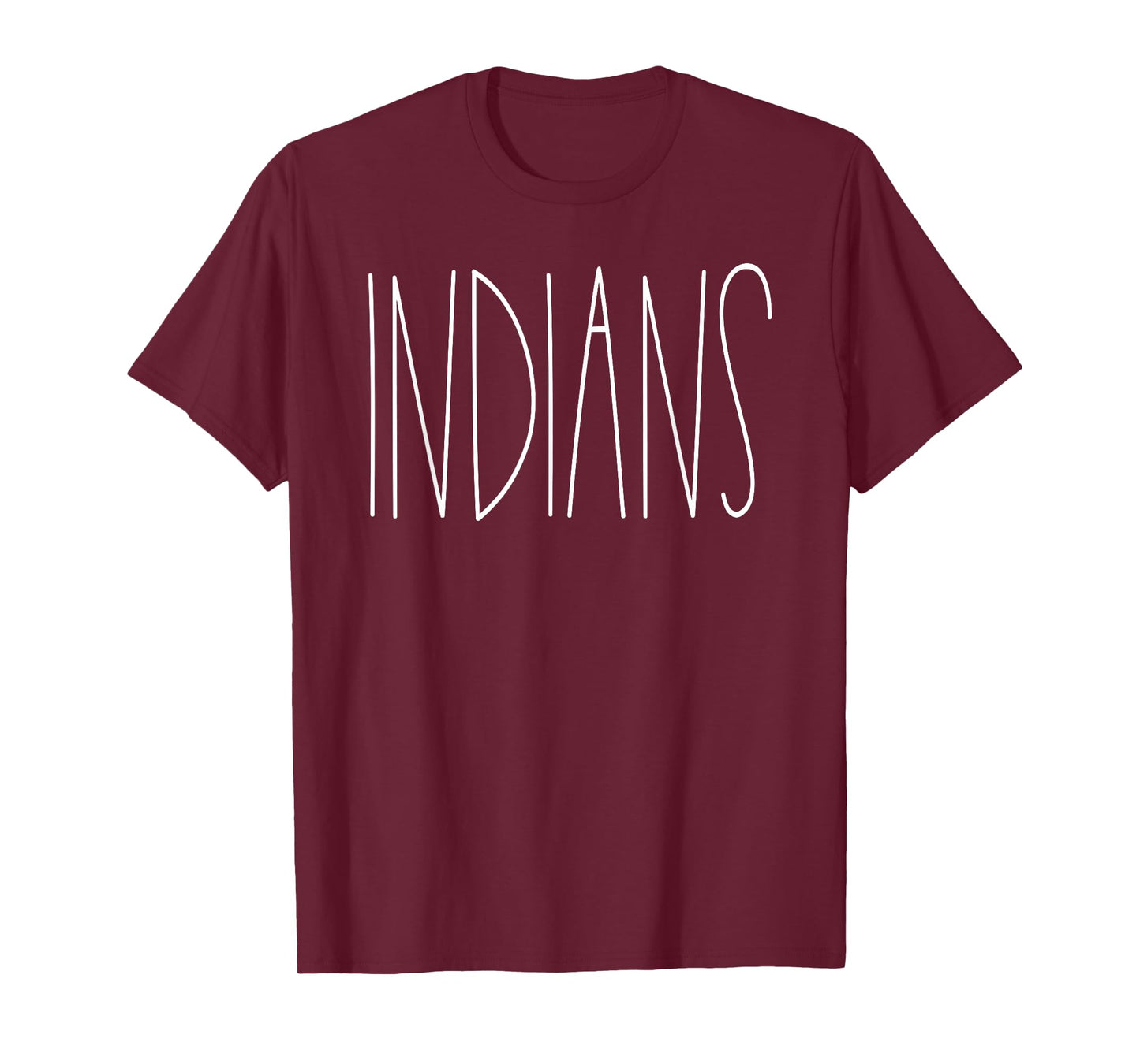 Indians School Spirit Team Mascot Teacher Gift T-Shirt