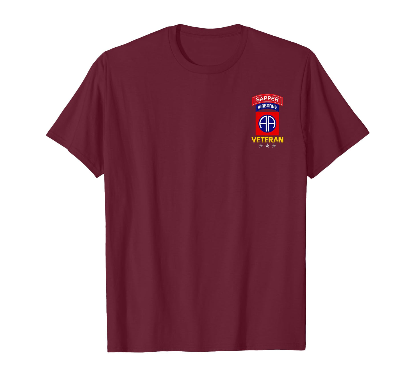 82nd Airborne Shirt - 82nd Airborne Sapper Veteran Patriotic T-Shirt