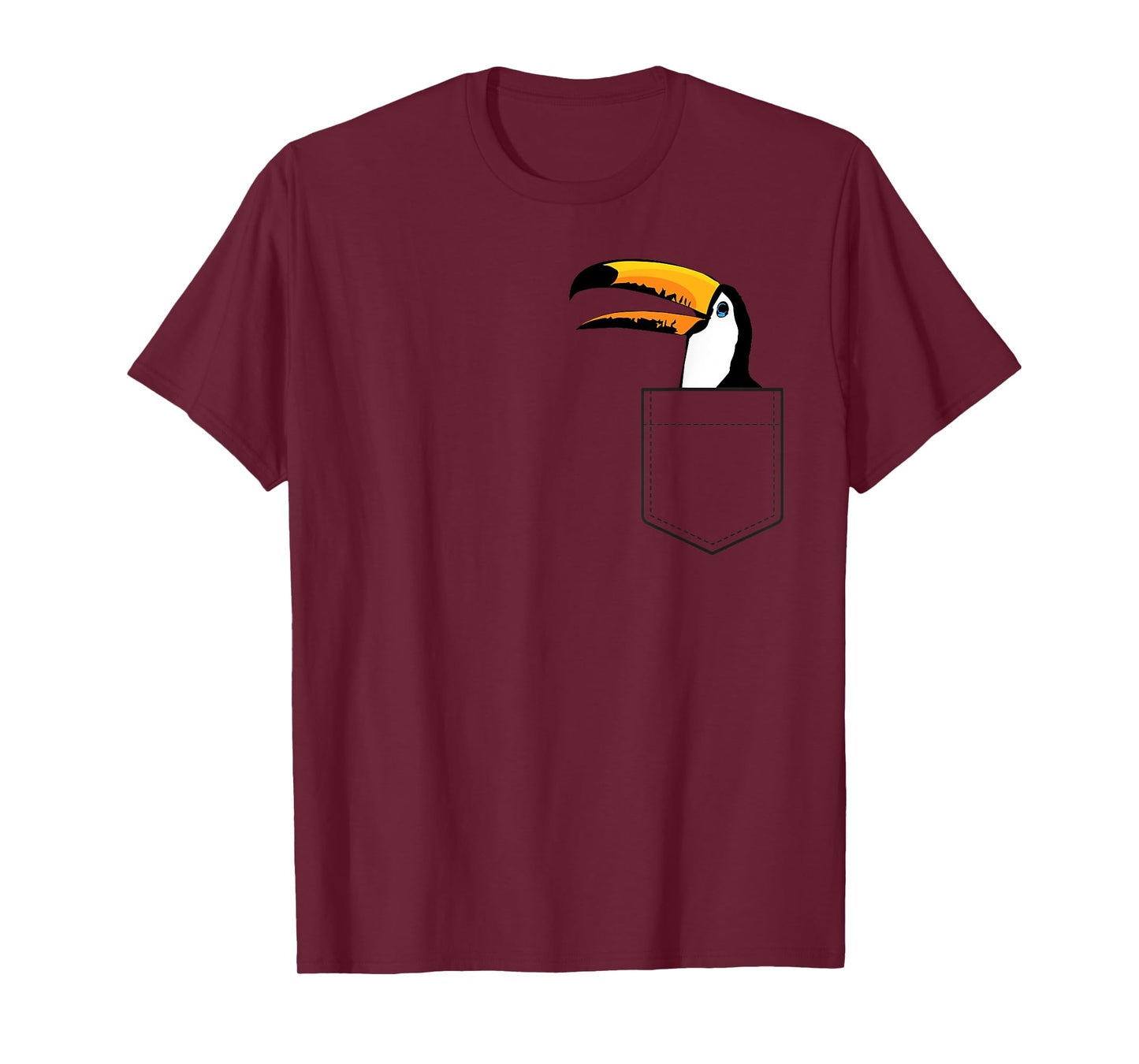 Tiny Toucan Companion: Colorful Pocket Friend T-Shirt