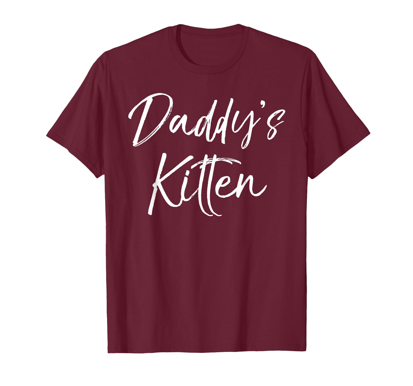 Cute Daughter Gift from Father of Cat Lovers Daddy's Kitten T-Shirt