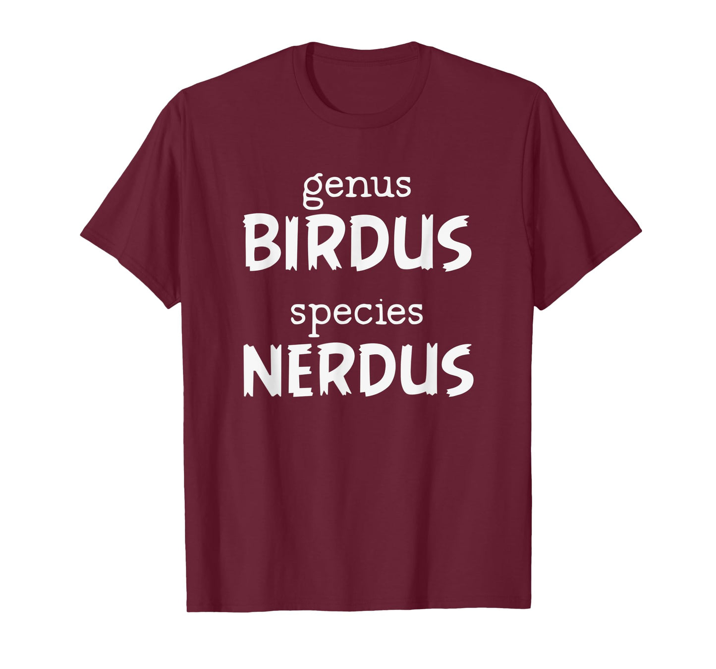 Birdwatcher Shirt | Genus Birdus Species Nerdus Birder Gift T-Shirt