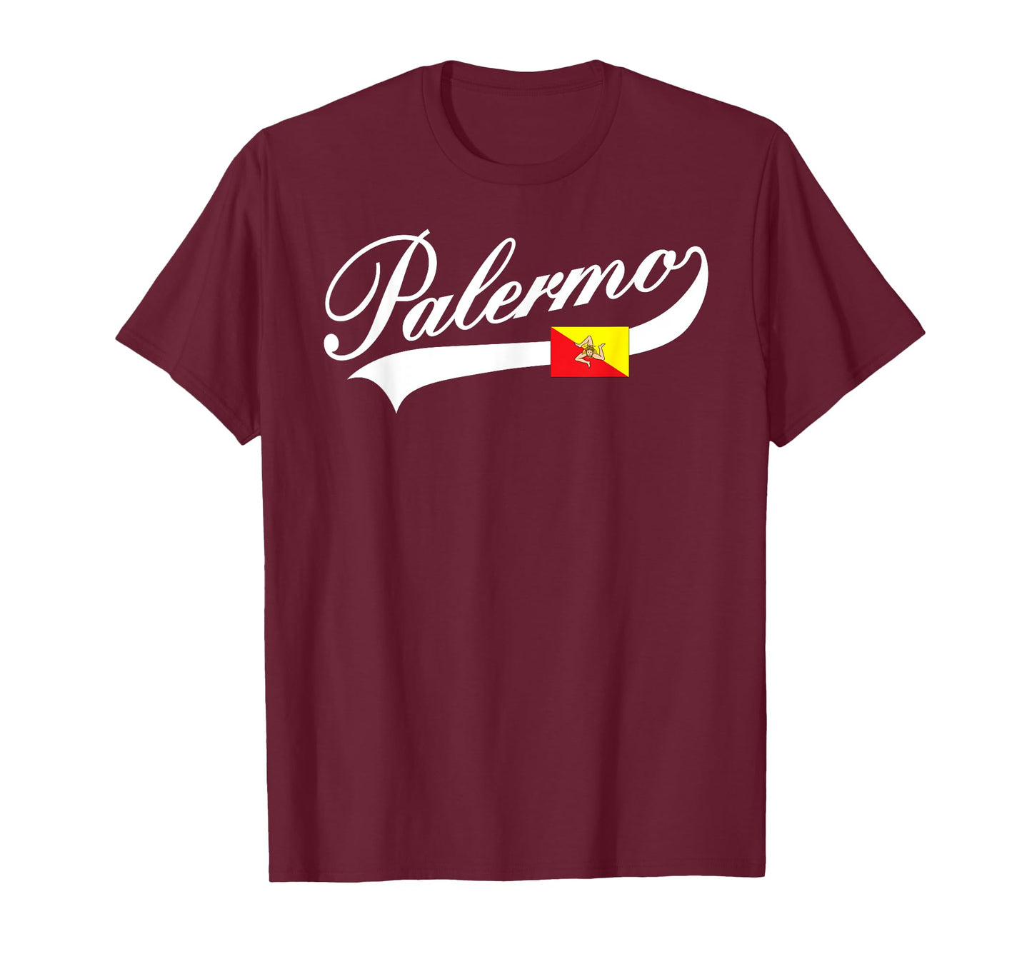 Palermo Sicily Flag Heritage T Shirt
