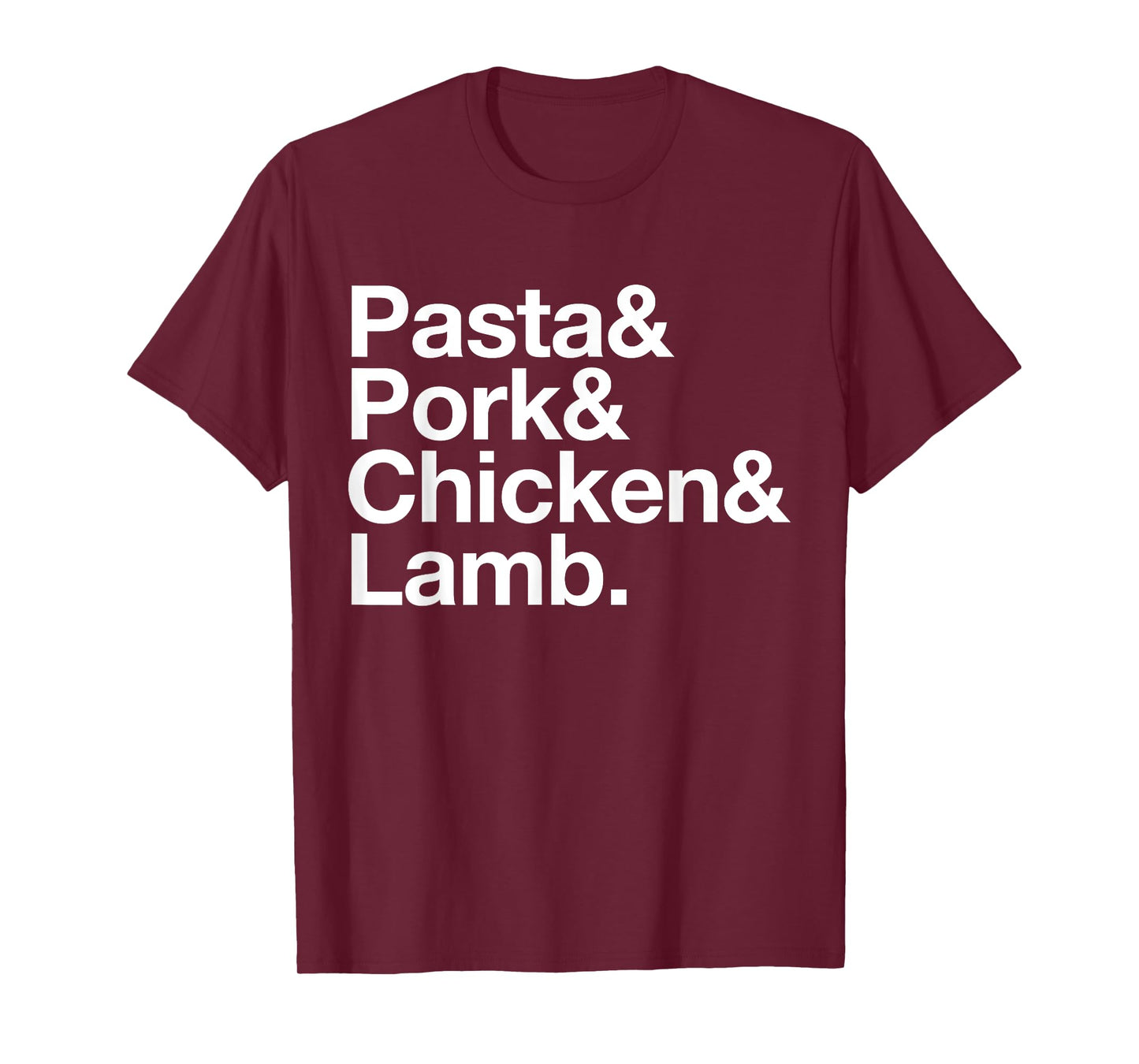 The Art of Pasta, Pork, Chicken & Lamb T-Shirt