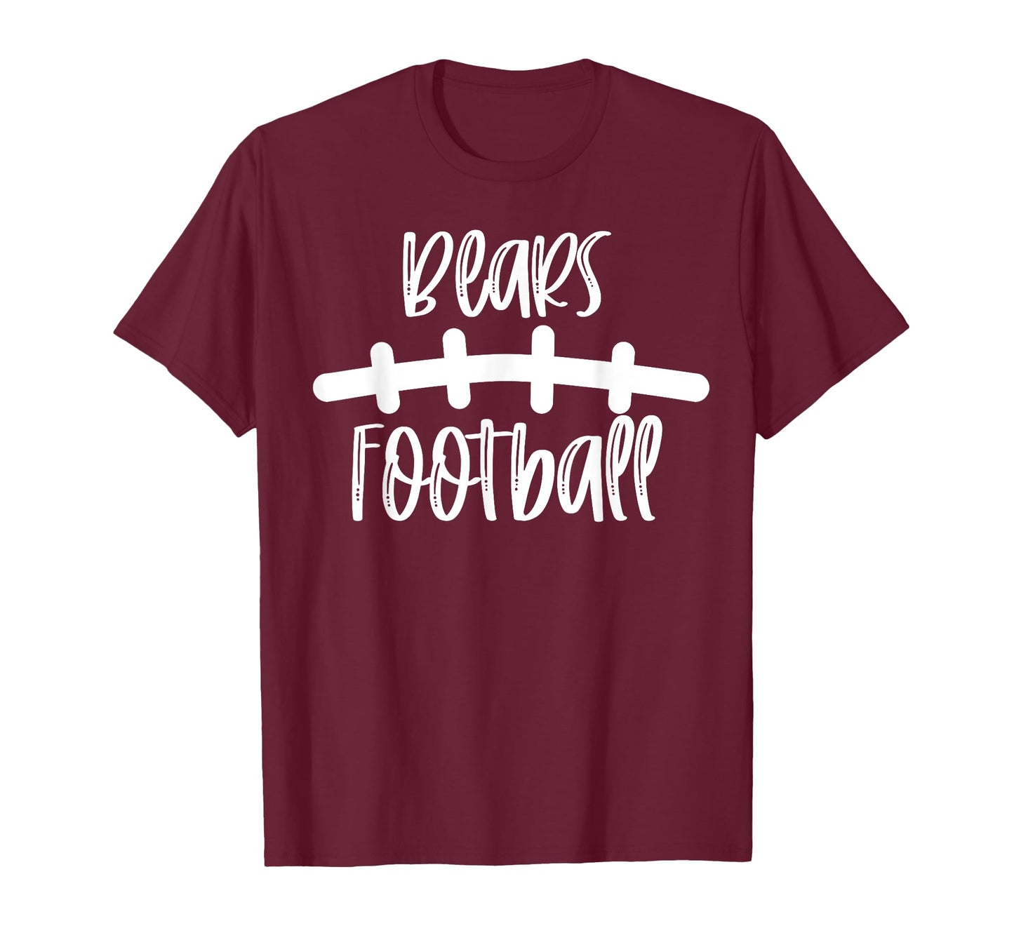 Bears Football School Spirit Team Mascot Game Night T-Shirt