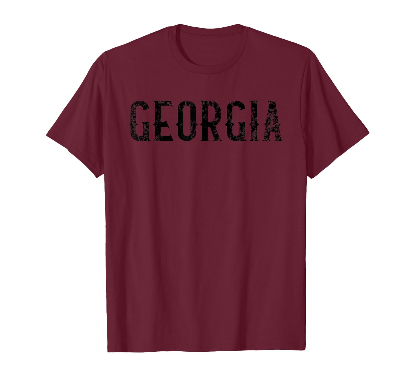 Georgia Vintage Script GA Apparel T-Shirt