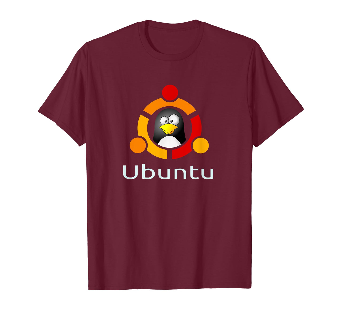 Ubuntu Linux Os T-Shirt funny Tux Penguin Tee-Shirt T-Shirt