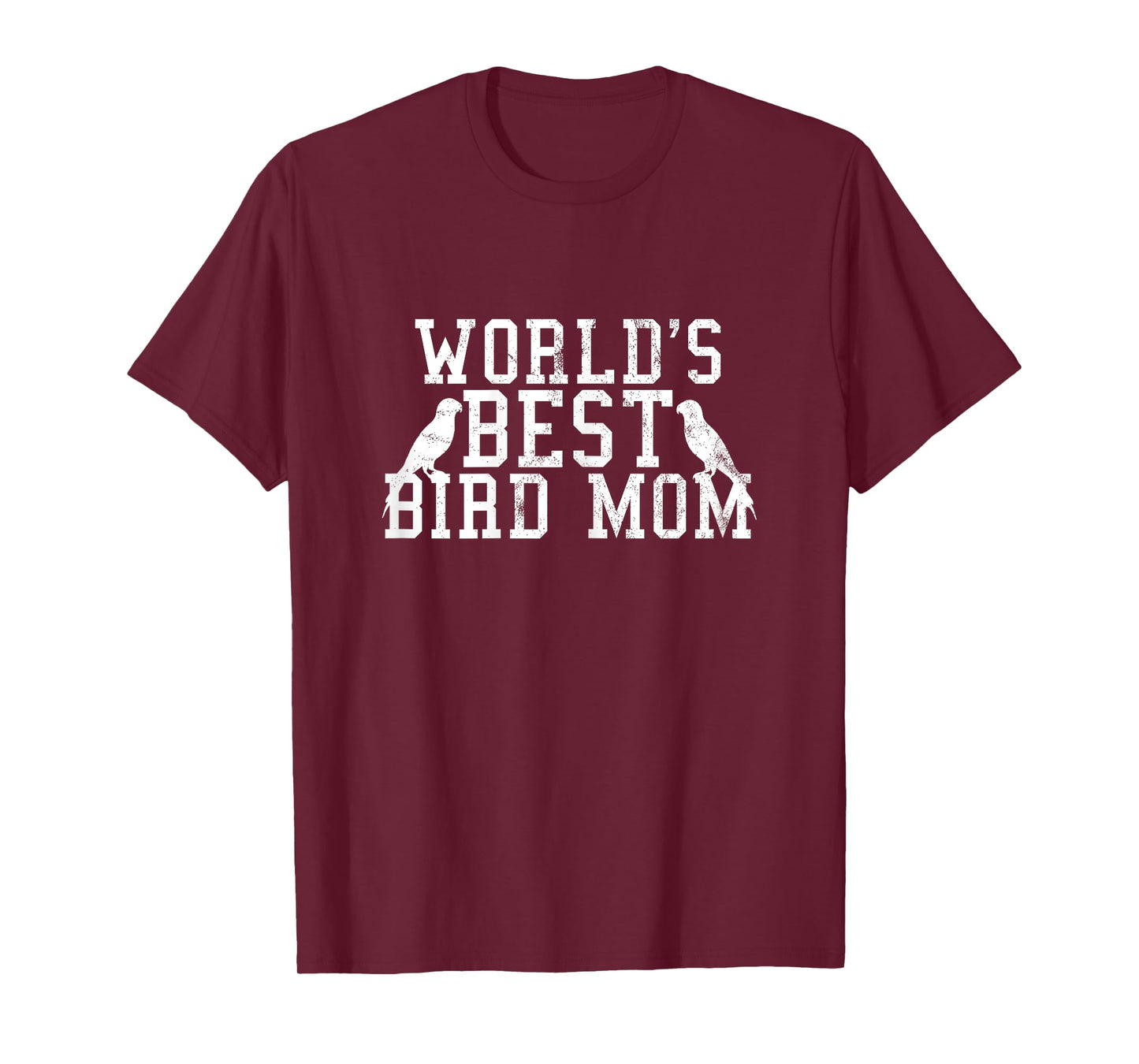 Bird Mom T-Shirt - Funny Bird Lover Parrot Shirt Gift T-Shirt
