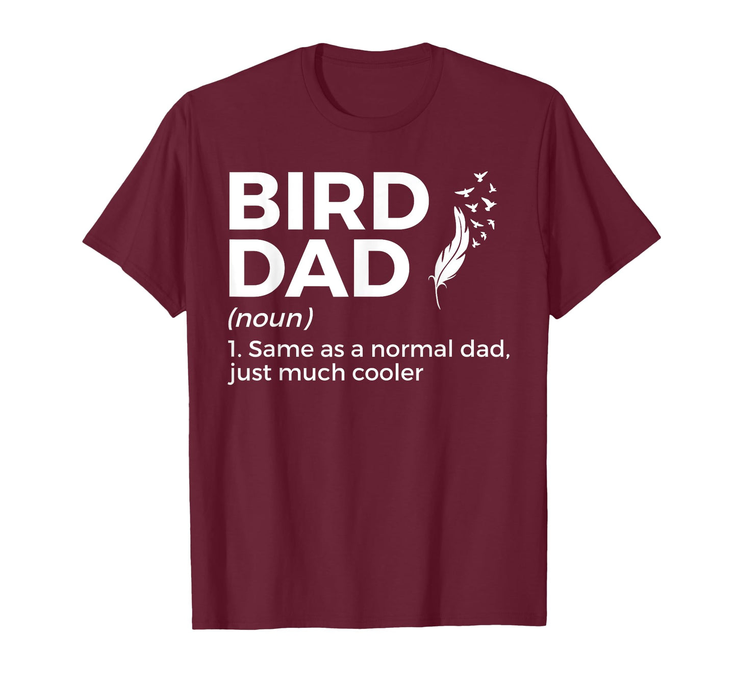 Bird Dad Definition Funny Bird Lover T-Shirt