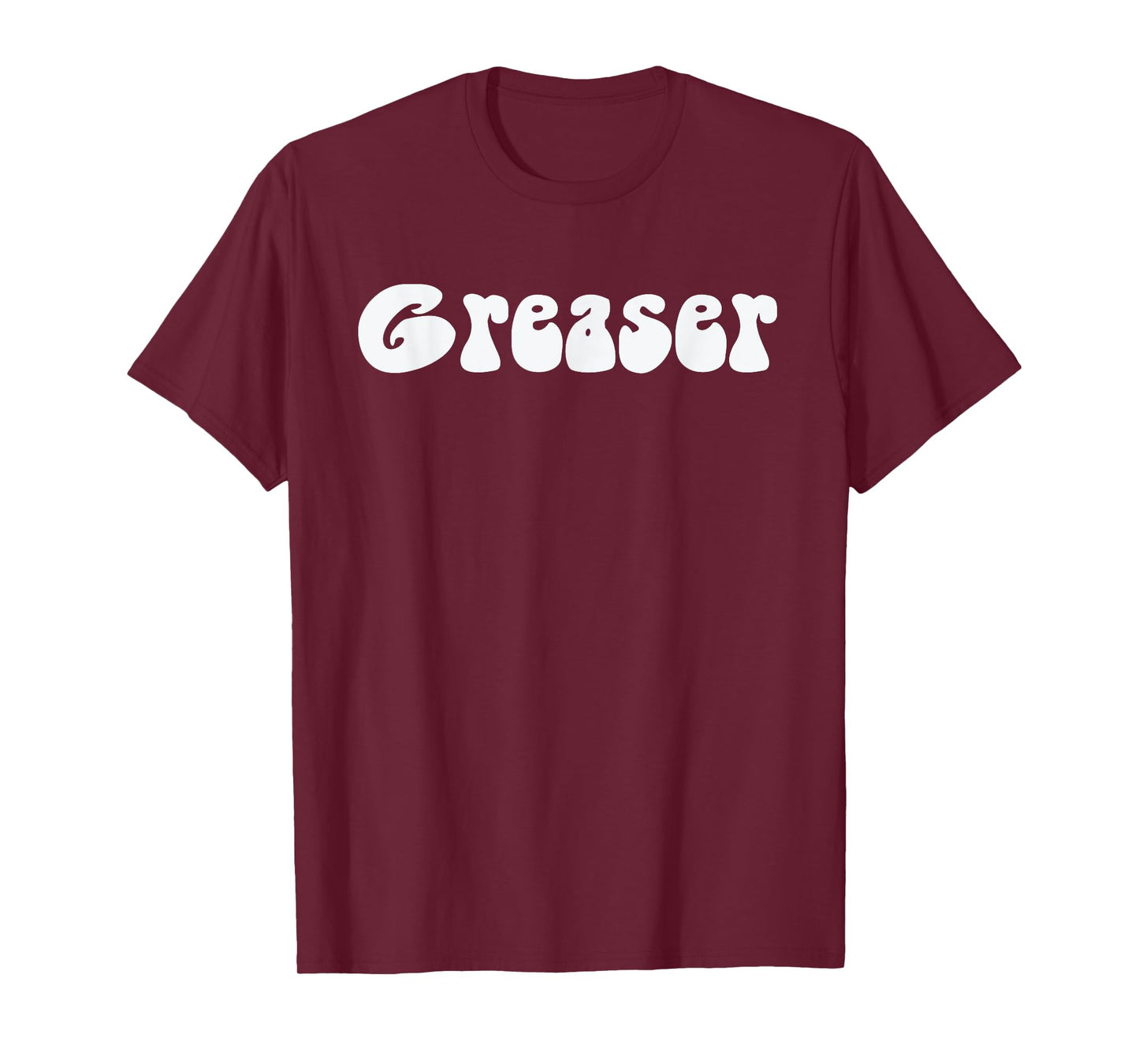 Fun retro 1950's vintage Greaser white text Gift T-Shirt T-Shirt