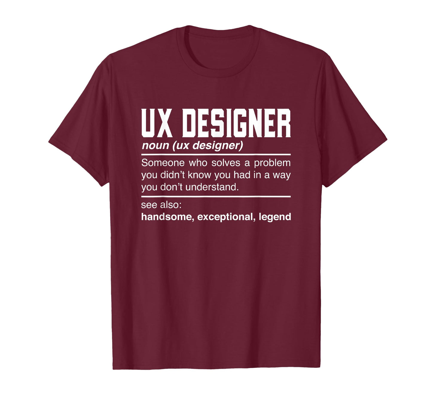 Ux Designer Definition Design - Interaction Designers Noun T-Shirt