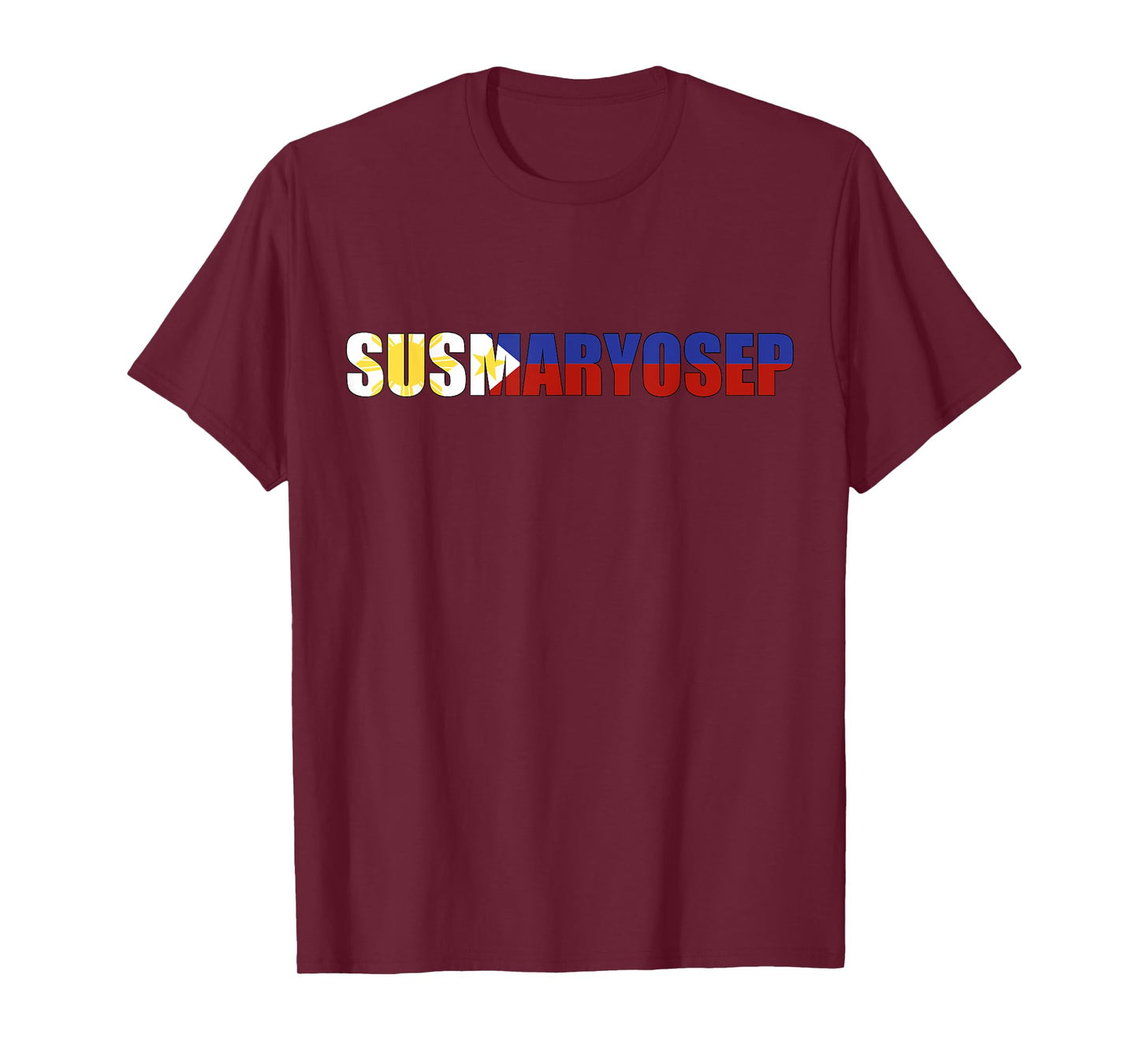 SUSMARYOSEP Tagalog Funny Filipino Flag Slang Phillipines T-Shirt