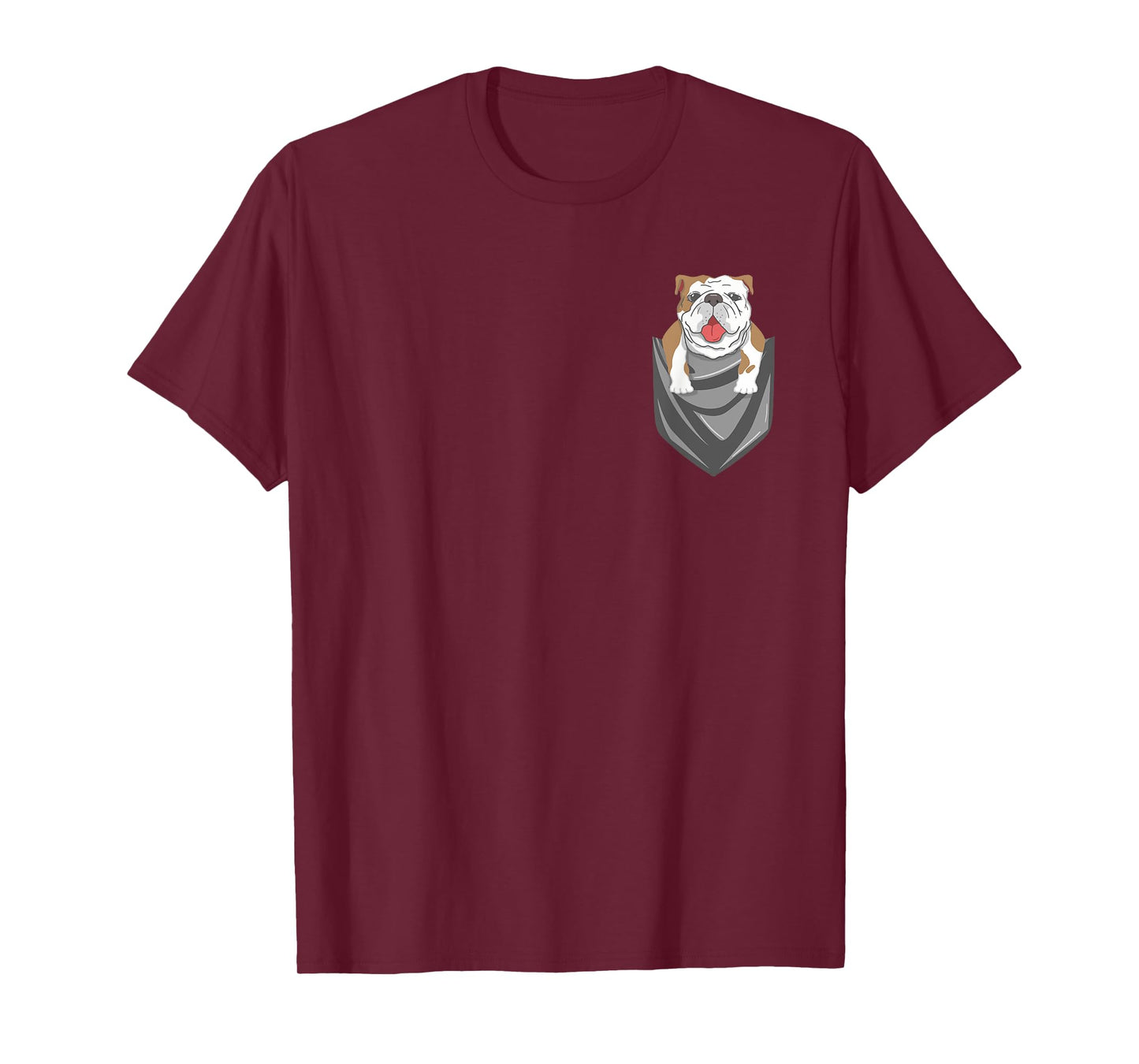 English Bulldog In Pocket English Bulldog Owner T-Shirt