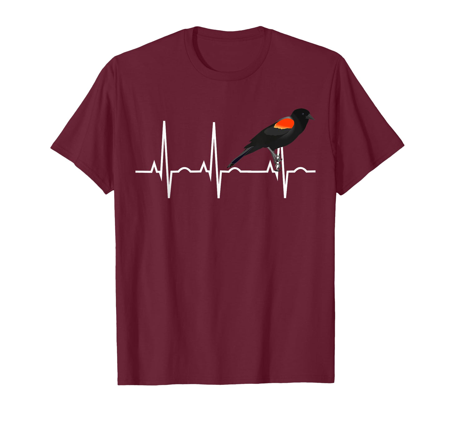 Red Winged Blackbird Shirt - Best Bird Lover Gift Tee T-Shirt