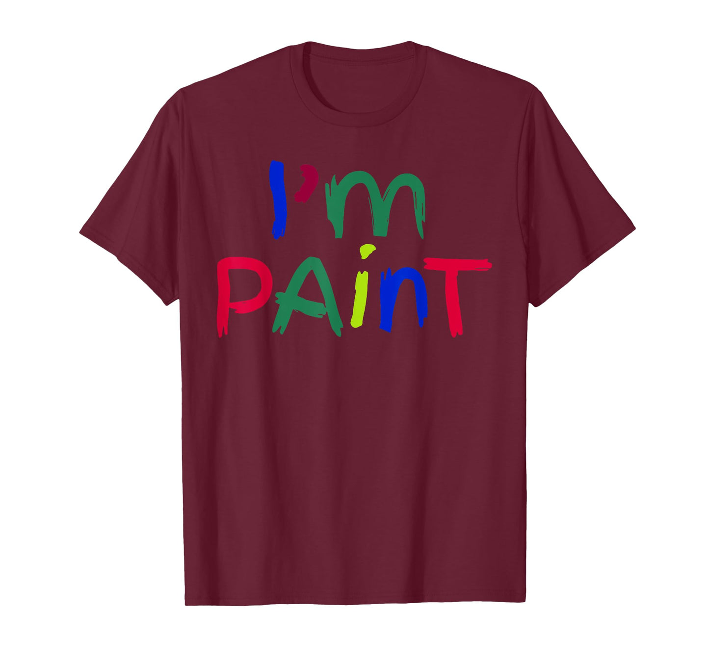 I'm Paint Matching I Love To Finger Paint Couple Valentine T-Shirt