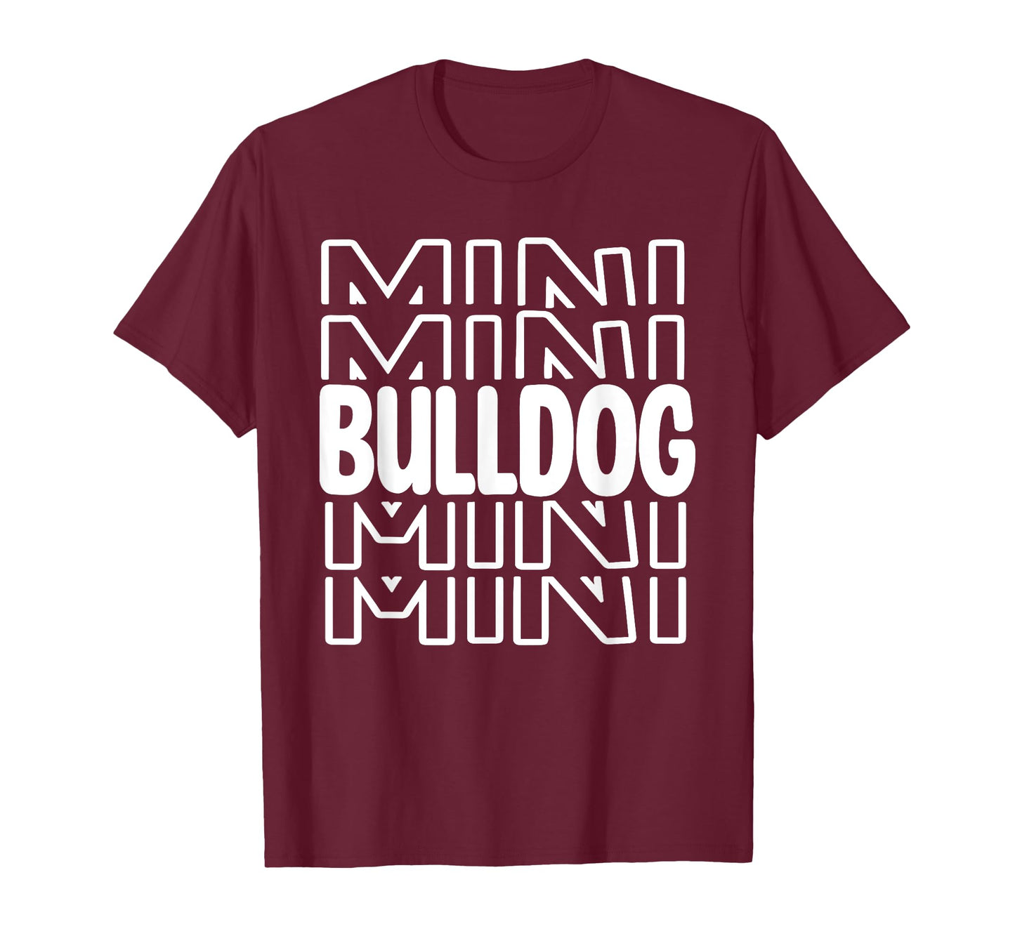 Bulldog Mini Mascot Matching Family School Spirit Team Shirt T-Shirt