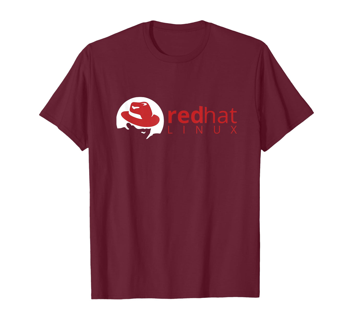 Linux Red Hat Fan Tee Tux Penguin Open Source OS lover T-Shirt