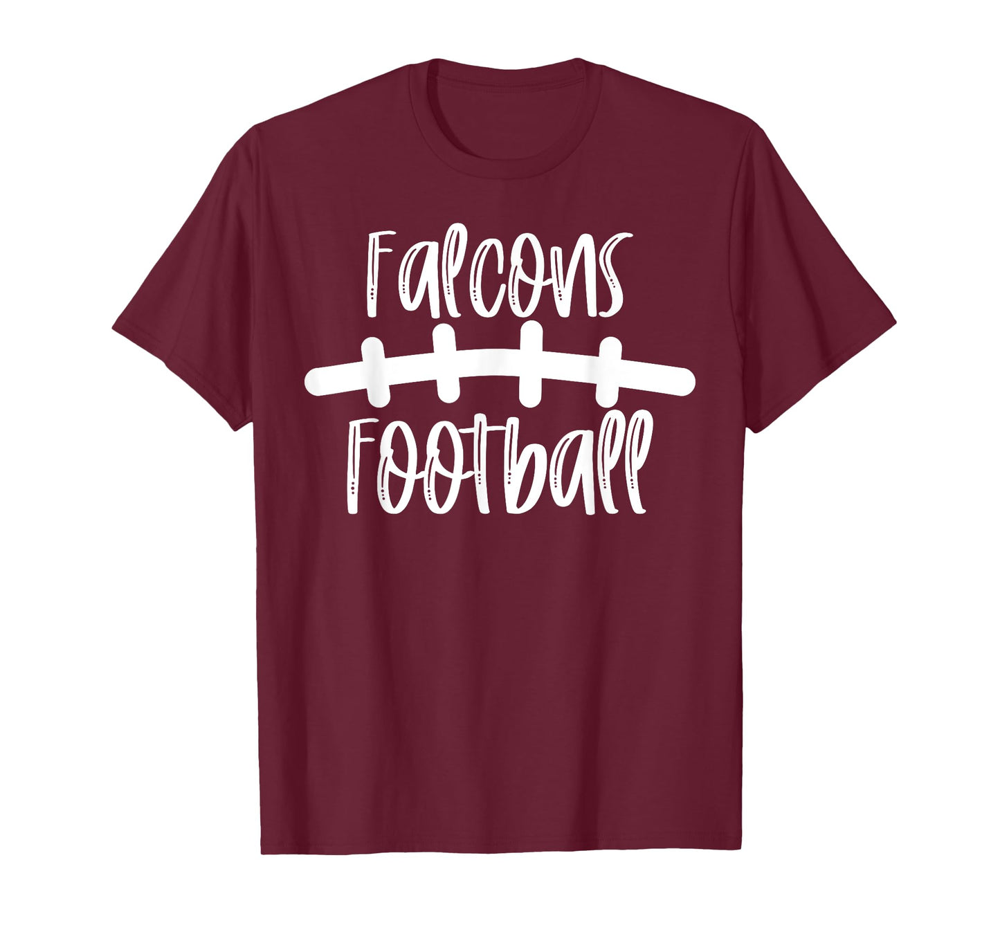 Falcons Football School Spirit Team Mascot Game Night T-Shirt