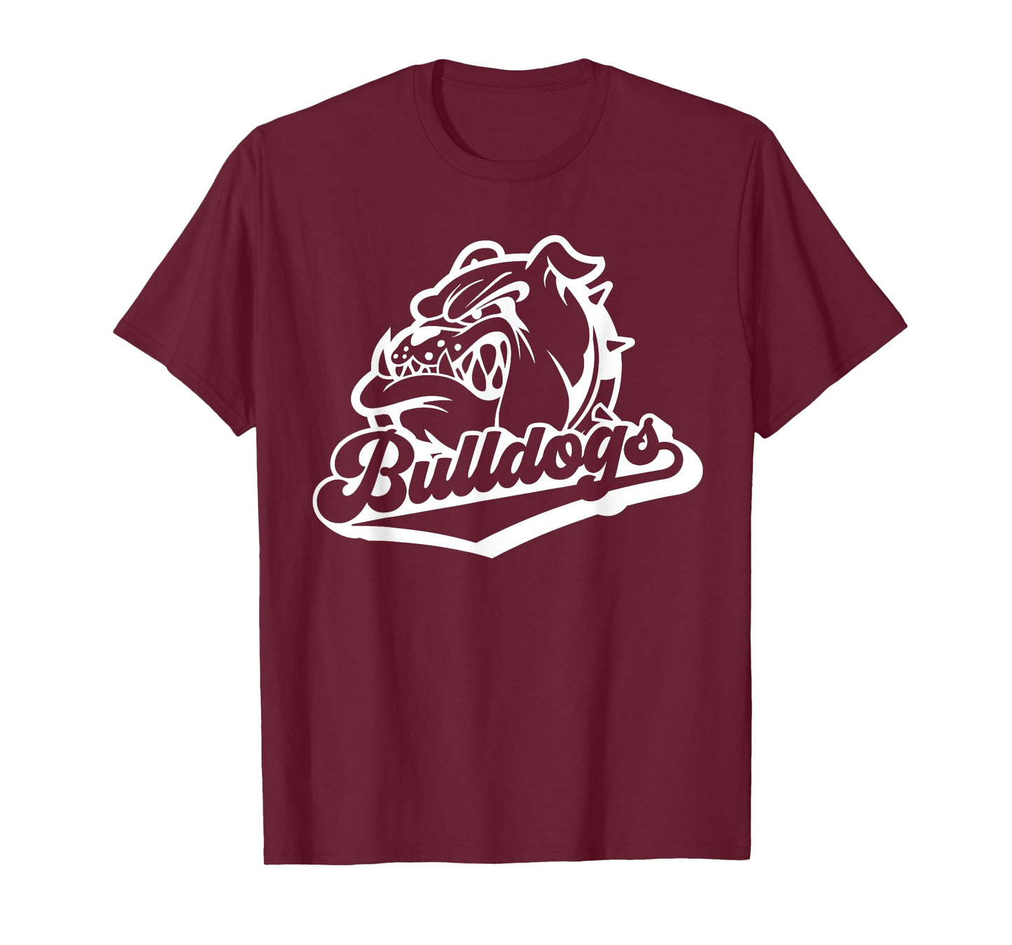 Bulldogs School Spirit Mascot Logo Game Day Bulldog Pride T-Shirt