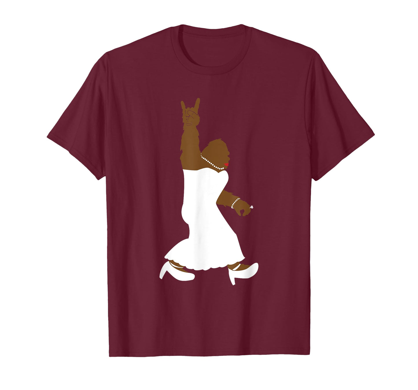Bigfoot Rock and Roll Bachelorette Party Gift for Bride T-Shirt