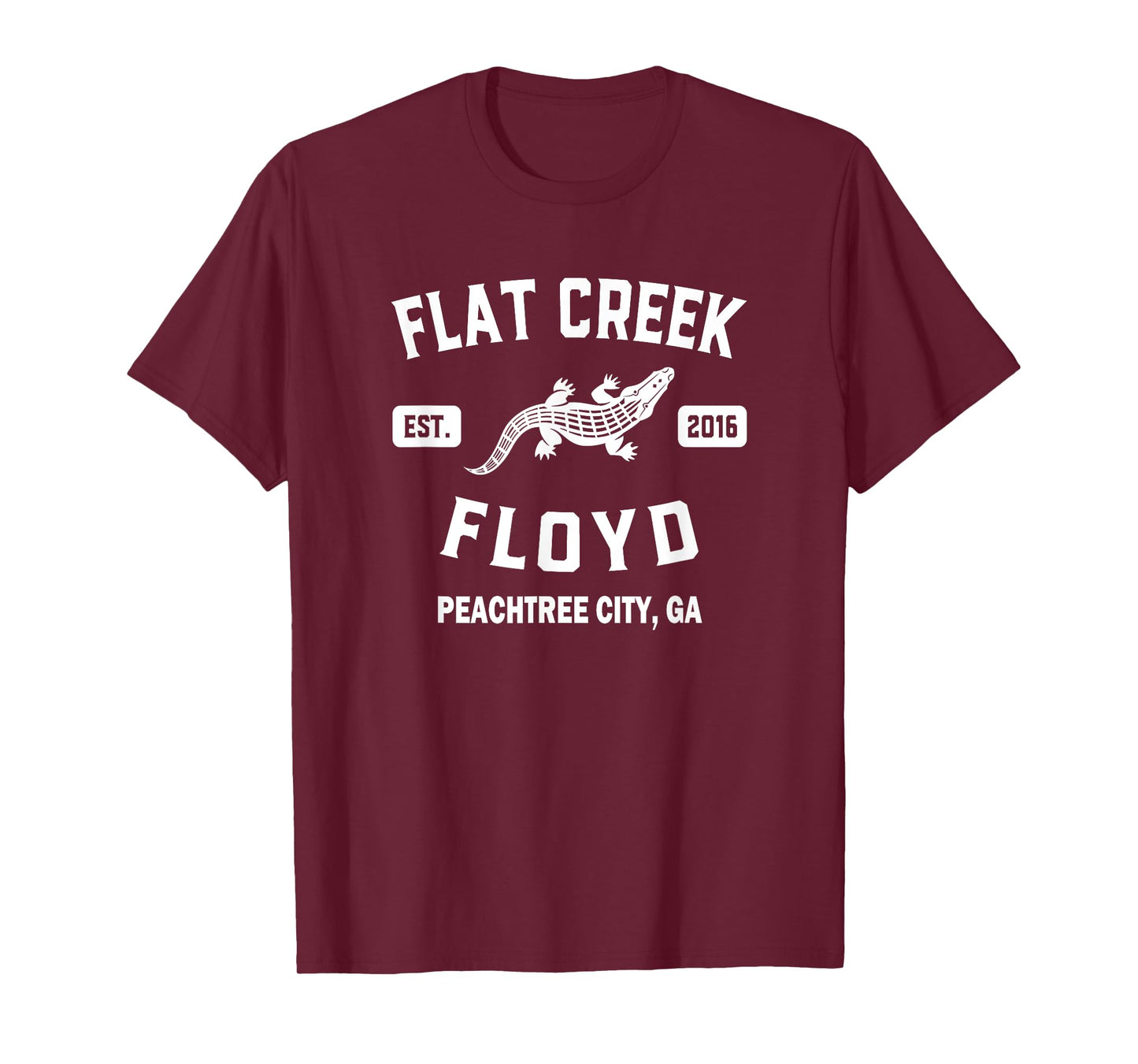 Famous Peachtree City Georgia Alligator Flat Creek Floyd T-Shirt